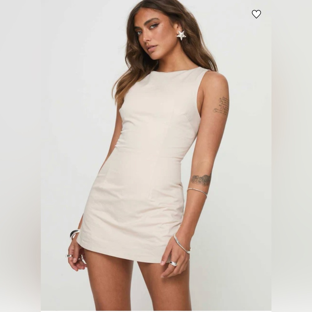 PRINCESS POLLY yumiko romper CREAM